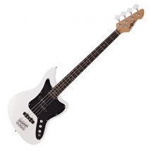 Seattle Bass Guitar by Gear4music White - Nearly New