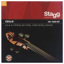 Stagg Cello String Set 3/4 and Full-Size