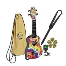 Ortega K2-68 Keiki Soprano Ukulele Pack