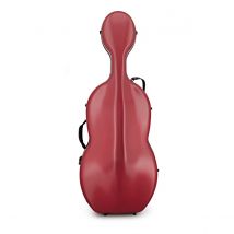 Gewa Pure Polycarbonate Cello Case Red