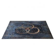 Drum n Bass Vintage Persian Stage Drum Rug Bonzo 185cm x 160cm