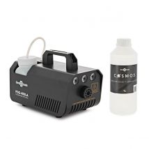Fog Machine with LEDs & 1L Fog Fluid by Gear4music