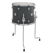 DW Design Series 14 x 12 Floor Tom Grey Steel
