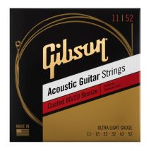 Gibson SAG-CBRW11 80/20 Bronze Coated Acoustic Strings 11-52