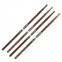 Promark Classic Forward FireGrain 7A Wood Tip 2 Pair Value Bundle