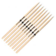 ProMark Classic Forward Hickory 5A Nylon Tip 4 Pair Value Bundle