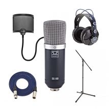 SubZero SZC-300 Condenser Microphone Studio Recording Pack