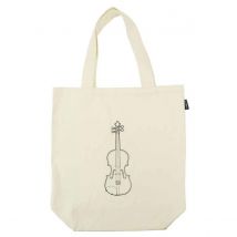 Violin Shopping Bag Cream