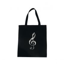 Treble Clef Shopping Bag