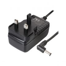 PRO ELEC 12V 1A AC/DC Power Supply With Right Angled Plug