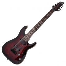 Schecter Omen Elite-7 7 String Black Cherry Burst