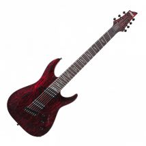 Schecter C-7 MS Silver Mountain 7 String Blood Moon