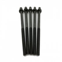 WorldMax 90mm Tension Rods 5 Pack Black