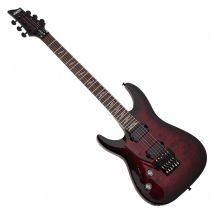 Schecter Omen Elite-6 FR Left Handed Black Cherry Burst