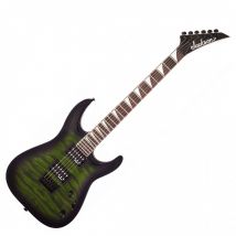 Jackson JS Series Dinky Arch Top JS32Q DKA HT Transparent Green Burst