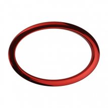 Bass Drum Os Oval Sound Hole Ring Red 6