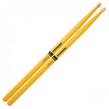 Promark Rebound 5B Yellow Hickory Drumsticks Wood Tip