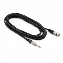 XLR (F) - Jack Microphone Cable 6m