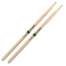 Promark Classic Attack 2B Shira Kashi Oak Drumsticks Oval Wood Tip