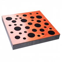 Sonitus Decosorber Natur Dot 8 Mahogany (60x60x8cm) 6 Pack