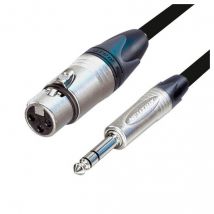 Custom Lynx Professional Neutrik Female XLR to Stereo Jack Cable 1m