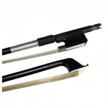 Glasser Fibreglass Cello Bow Half-Lined Frog Nickel Wire Grip 4/4