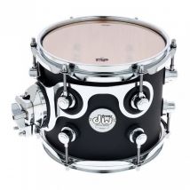 DW Design Series 8 x 7" Tom Matte Lacquer Black Satin