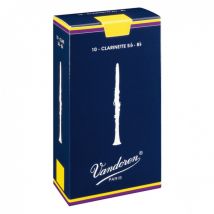 Vandoren Traditional Bb Clarinet Reed 4 (10 Pack)