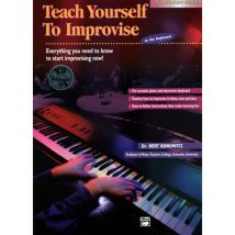 Teach Yourself to Improvise on Keyboard - Book & CD