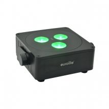 Eurolite AKKU IP Flat Light 3 Black