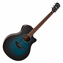 Yamaha APX600 Electro Acoustic Oriental Blue Burst
