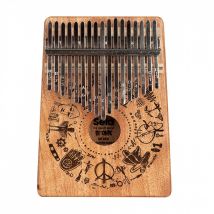 Sela Art Series Kalimba 17 Free Spirit