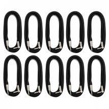 Venom SIDEWINDER-20 Angled-Straight Guitar Lead 20ft (10 Pack)