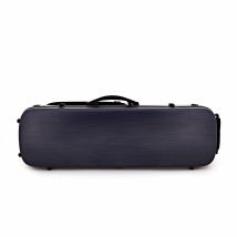 Young Polycarbonate Oblong Violin Case Brushed Blue