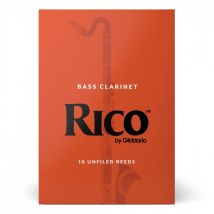 Rico by DAddario Bass Clarinet Reeds 2.5 (10 Pack)