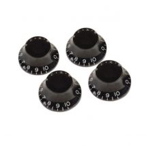 Gibson Top Hat Knobs for Electric Guitar 4 Pack Black