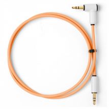 MyVolts Candycord Straight-Angled 3.5mm Cable 70cm Sunset Peach