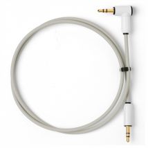 MyVolts Candycord Straight-Angled 3.5mm Cable 70cm Powder Grey