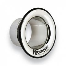 Kickport 4" Bass Drum Sound Hole - Chrome
