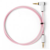 MyVolts Candycord Straight-Angled 3.5mm Cable 70cm Marshmallow Pink