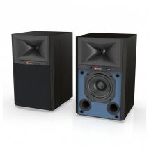 JBL 4305P Wireless Studio Monitor Speakers Black Walnut