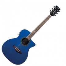 EKO NXT A100CE Electro Acoustic See Through Blue