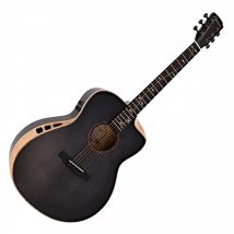 Hartwood Sonata-FX Jumbo Electro-Acoustic Guitar Black