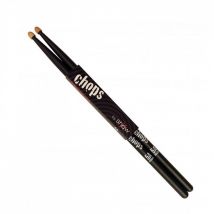 Shaw 5A Chops Sticks Hickory Wood Tip Black