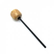 Danmar Clear Hardwood Bass Drum Beater Black Shaft
