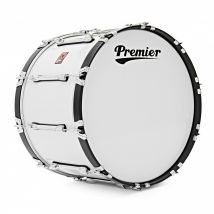 Premier Marching Parade 22 x 14 Bass Drum White