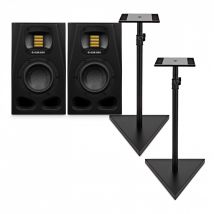 ADAM Audio A4V Active Studio Monitors Includes Stands
