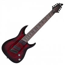 Schecter Omen Elite-8 MS Black Cherry Burst