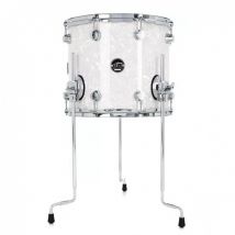 DW Performance Series™ 14" x 14" Floor Tom Finish Ply White Marine