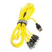 MyVolts DD714M 5-Way Power Splitter for Roland Boutiques (Cable Only)